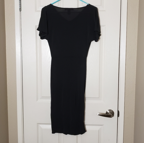Ruched cowl neck dress - Picture 4 of 5